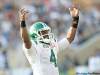 JOE BRYKSA / WINNIPEG FREE PRESS
Swaggerville this, Bomber fans: Roughies’ QB Darian Durant gives the Winnipeg crowd some of his own swagger after the game was in hand.