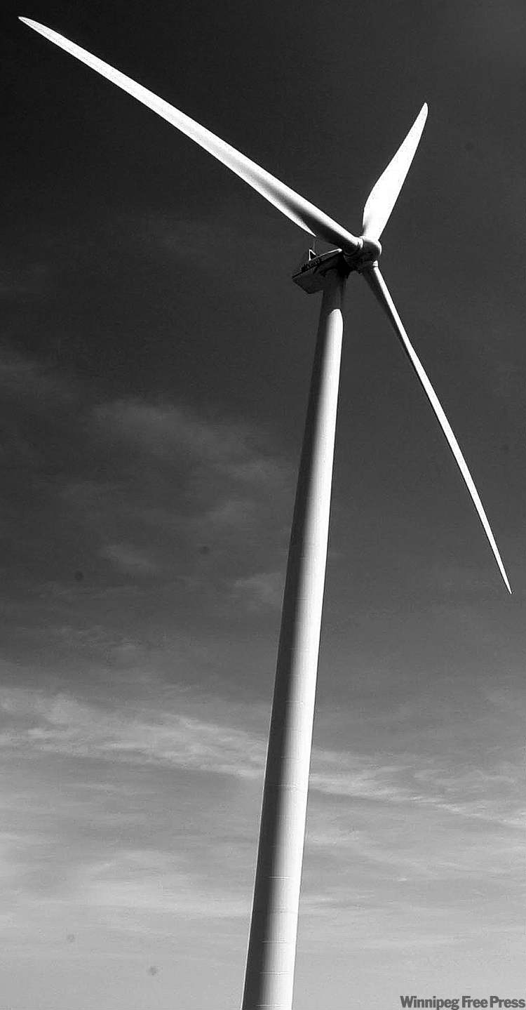 There are only two medium-sized wind farms in the province.