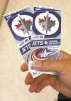 Mike Aporius / Winnipeg Free Press
Draw winners can buy two tickets for a single game or single tickets for two games.