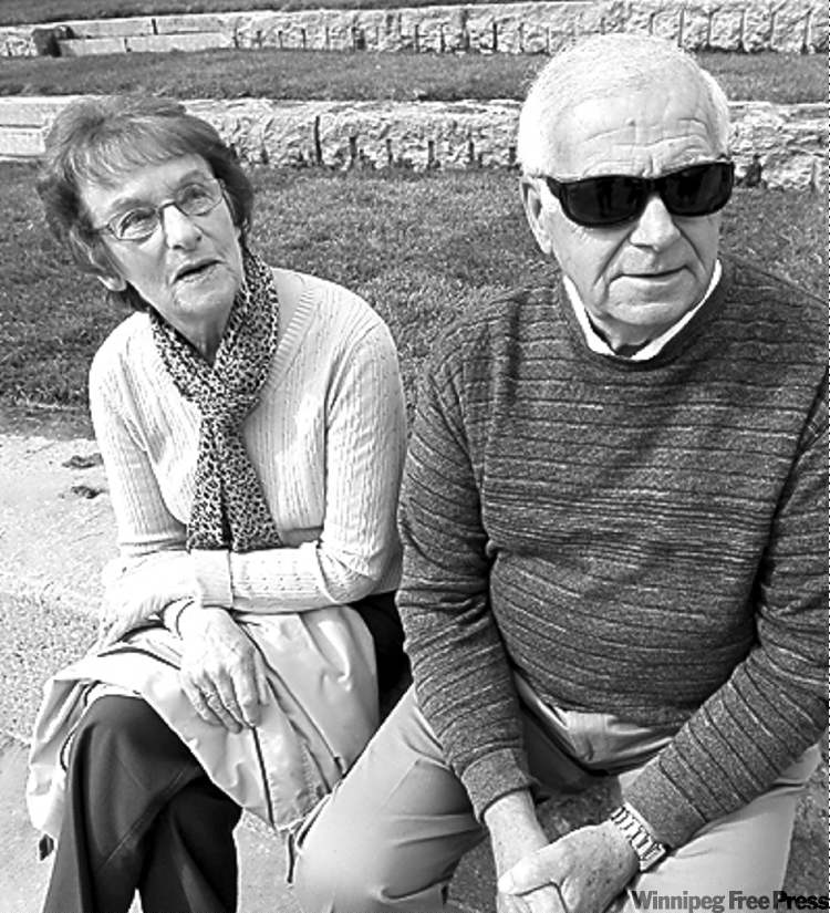 Jenny Bronk and husband Arie