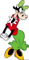 WALT DISNEY
Clarabelle's clothing rates a mention.