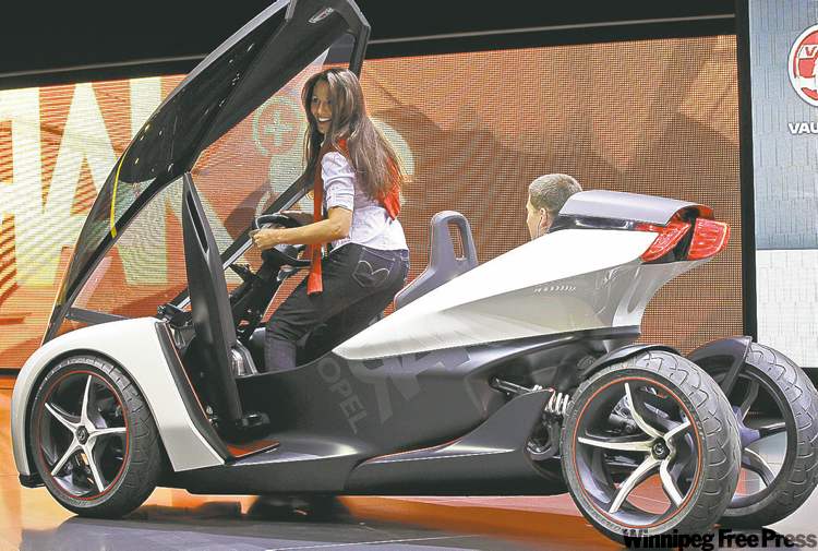 FRANKFURT AUTO SHOW Going green by many means Winnipeg Free Press