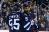 JOHN WOODS / WINNIPEG FREE PRESS
Four players on the Jets, including Dustin Byfuglien will represent Winnipeg on the International stage in the World Cup of Hockey tournament in Toronto this fall. And there could be more.