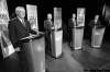 Trevor Hagan / The Canadian Press
Manitoba party leaders prepare for televised political debate on Sept. 23.