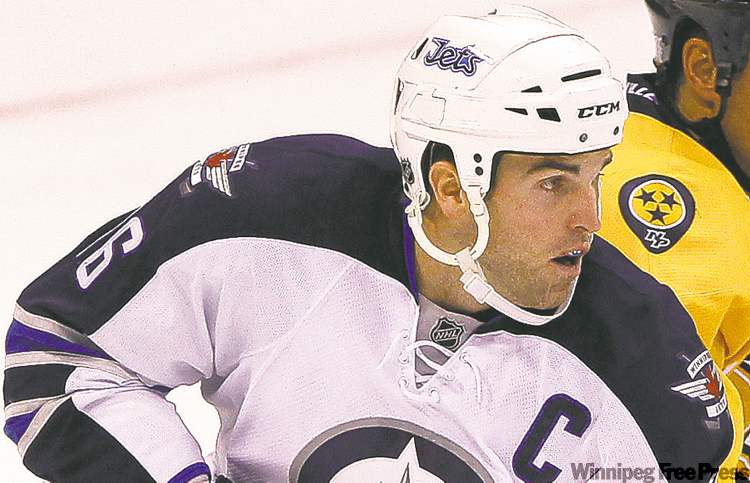 Trevor Hagan / Winnipeg Free Press archives
Captain Andrew Ladd