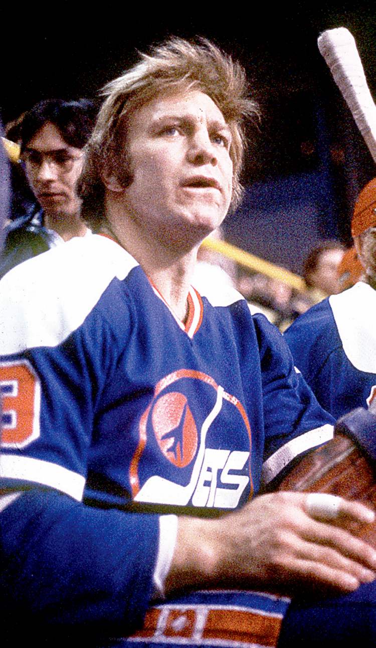 JON THORDARSON / WINNIPEG FREE PRESS Archives
Bobby Hull as a 1970s Jet.