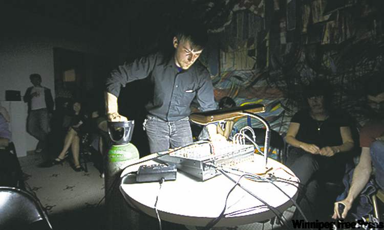 Dan Kibke
Josh Rose performing in Vancouver.