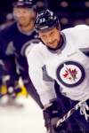KEN GIGLIOTTI /  WINNIPEG FREE PRESS 
Dustin Byfuglien played Chicago once last year � in Atlanta.