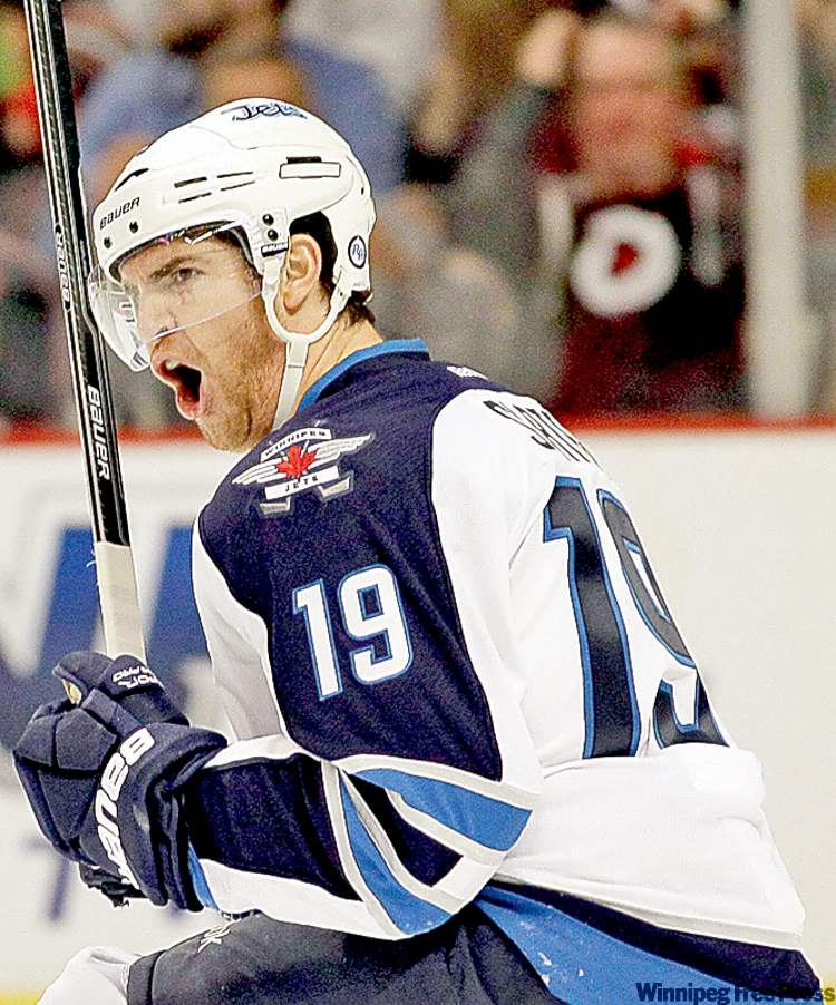 The Associated Press archives
Winnipeg Jets' Jim Slater