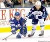 Frank Gunn / the canadian press
Maple Leafs defenceman Carl Gunnarsson battles for the puck with Winnipeg Jets centre Alexander Burmistrov in the first period.