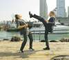 CP
UNIVERSAL PICTURESBean (oops, we mean Atkinson) teaches Williams Belle (left) not to mess with Johnny English.