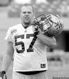 JOE BRYKSA / WINNIPEG FREE PRESS archives
Blue Bombers left guard Brendon LaBatte is practising at centre this week.