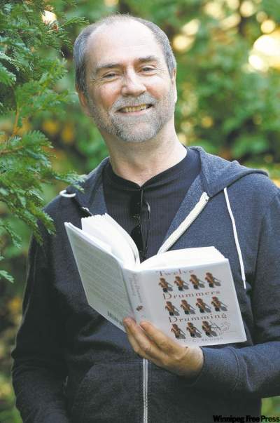 KEN GIGLIOTTI / WINNIPEG FREE PRESS
Doug Whiteway, a.k.a. C.C. Benison, introduces a new series and a new sleuth inspired by The Twelve Days of Christmas.