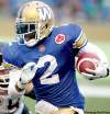 Winnipeg Blue Bomber #2 Jovon Johnson runs with the ball during game Thursday night at Canad Inns Stadium July 14 2011 (RUTH BONNEVILLE / WINNIPEG FREE PRESS)