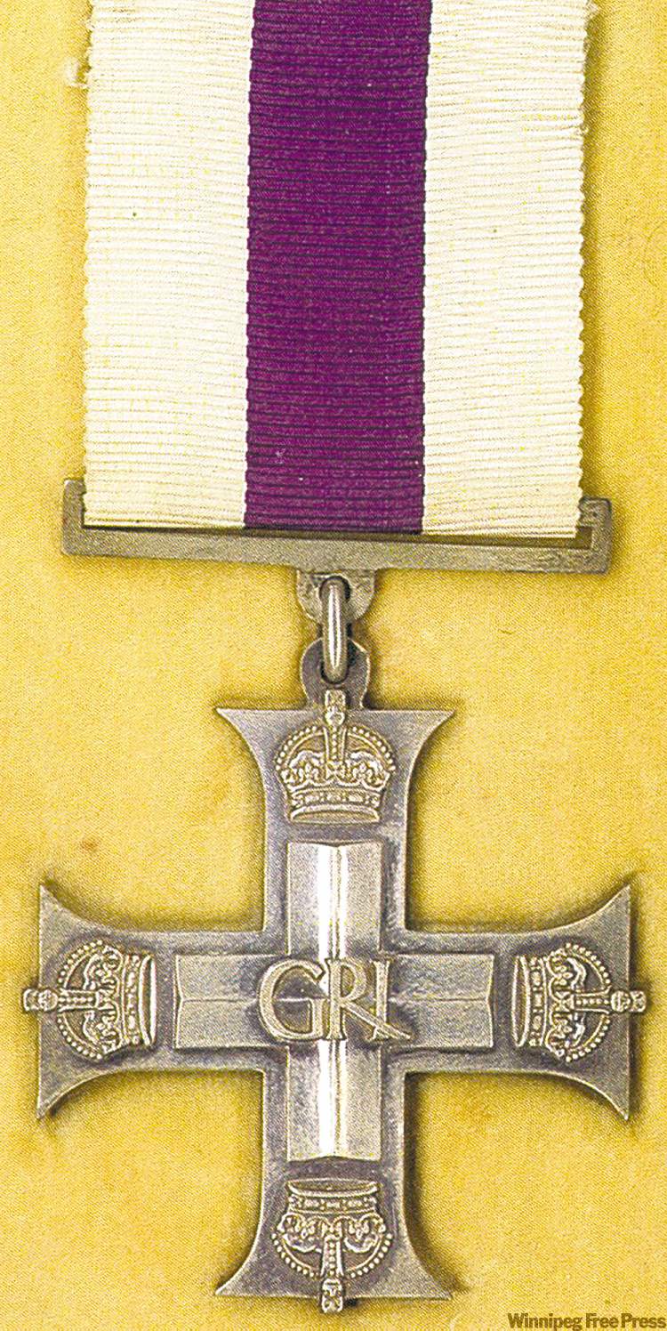 Military Cross was awarded to Capt. John McNeill Galbraith in 1944.