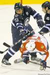 WINNIPEG FREE PRESS
Dustin Byfuglien's ice time has been trimmed back and he rarely takes part in 
the penalty kill. Not the trademarks of a team's No. 1 defenceman.