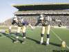 CP
Trevor Hagan / The Canadian PressWinnipeg Blue Bombers offensive linemen Steve Morley (left) and Glenn January take a bow after defeating the Hamilton Tiger-Cats in the East Final.