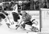 CP
Gerry Broome / The Associated Press
Hurricanes goalie Cam Ward defends the goal as Jets defenceman Dustin Byfuglien makes one of his frequent forays into enemy territory.
