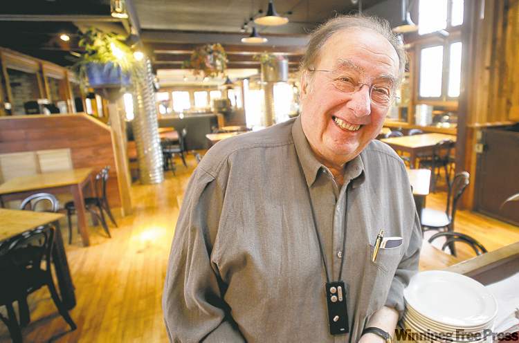Mike Deal / Winnipeg Free Press
Basil Lagopoulos is happy being back doing what he loves after a protracted battle to reopen his doors.