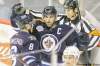 WINNIPEG FREE PRESS
John Woods / WINNIPEG FREE PRESS 
Winnipeg Jets captain Andrew Ladd celebrates his goal in the first period.