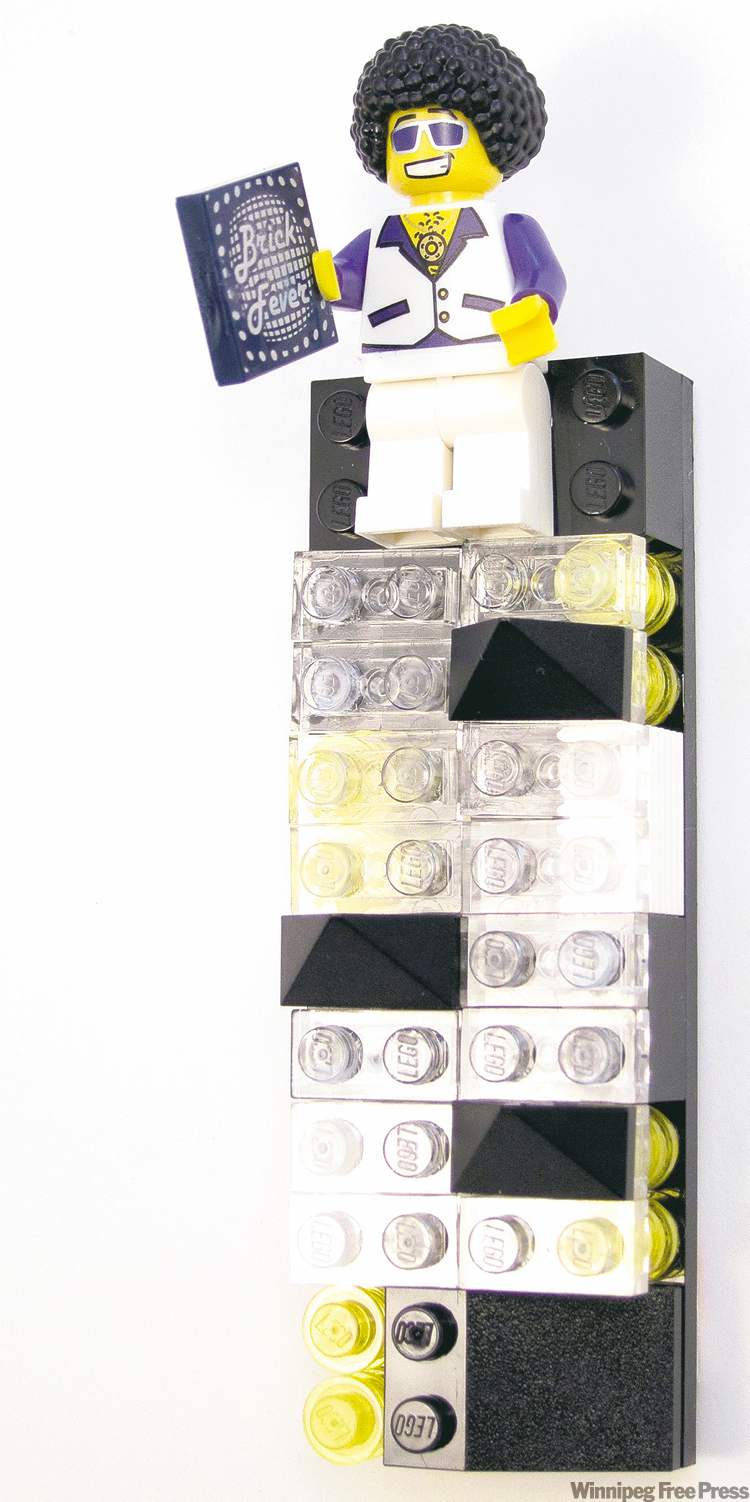 CP
This product image courtesy of Modern Tribe shows a Jew Dads Lego brick mezuzah case. Fresh spins on playing with dreidels, along with Jewish takes on classic games and toys, are everywhere this holiday season as unique Hanukkah gifts for young people. (AP Photo/Modern Tribe)