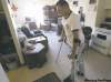 Marvin Sumner works to regain control of his legs in his inner-city apartment. After two failed attempts to quit sniffing, he finally went clean as a birthday present to his dad.
