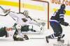 John Woods / Winnipeg Free Press
Jets forward Andrew Ladd is robbed of a goal as Minnesota Wild goaltender Niklas Backstrom gets his arm on Ladd's shot during first-period NHL action at the MTS Centre on Tuesday.