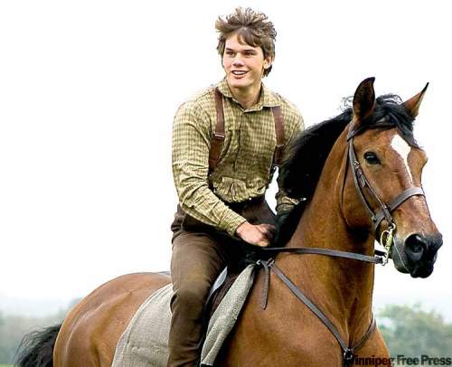 Postmedia
UNDATED -- Undated handout photo from the 2011 movie WAR HORSE. Albert Narracott (Jeremy Irvine) joyfully rides atop his beloved horse, Joey in DreamWorks Pictures' 