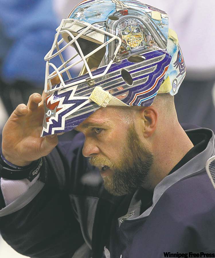 WAYNE GLOWACKI / WINNIPEG FREE PRESS
Chris Mason sports a beard that would get him aboard most any pirate ship.