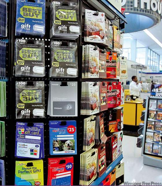 Nati Harnik / THE ASSOCIATED PRESS ARCHIVESSome brands of gift cards are hotter on the resale market than others.