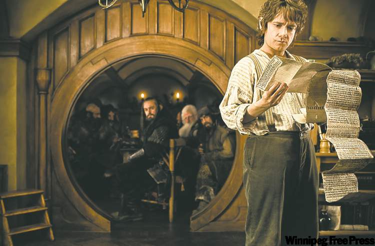 A scene from the The Hobbit