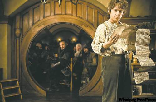 A scene from the The Hobbit