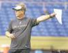 JOE BRYKSA / WINNIPEG FREE PRESS archives
Winnipeg Blue Bombers defensive co-ordinator Tim Burke now knows which way he�s going.