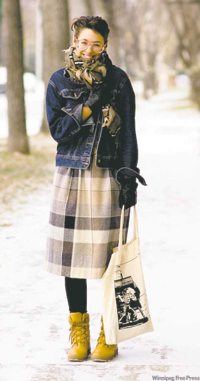 Cindy Titus / La Liberté
Janelle Wookey, fondatrice du blogue Canada Street Style.