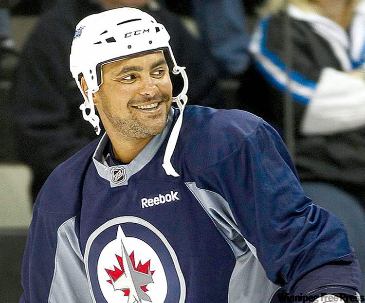 John Woods / THE CANADIAN PRESS
Winnipeg Jets Dustin Byfuglien