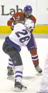 Postmedia Dave Sidaway / THE GAZ
Blake Wheeler earned some props on the Jets bench when he tangled with Habs� defenceman P.K. Subban in the second period Sunday.