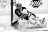 CP
Gene J. Puskar / the associated press
As was often the case Saturday, Jets goalie Ondrej Pavelec was left all alone to face Penguins shooters. Evgeny Malkin slid the puck past him on this play, a second-period breakaway.