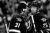 Ruth Bonneville / Winnipeg Free Press Archives
Winnipeg Jets goalie Ondrej Pavelec gets congrats from Blake Wheeler after the 4-2 win over Boston.