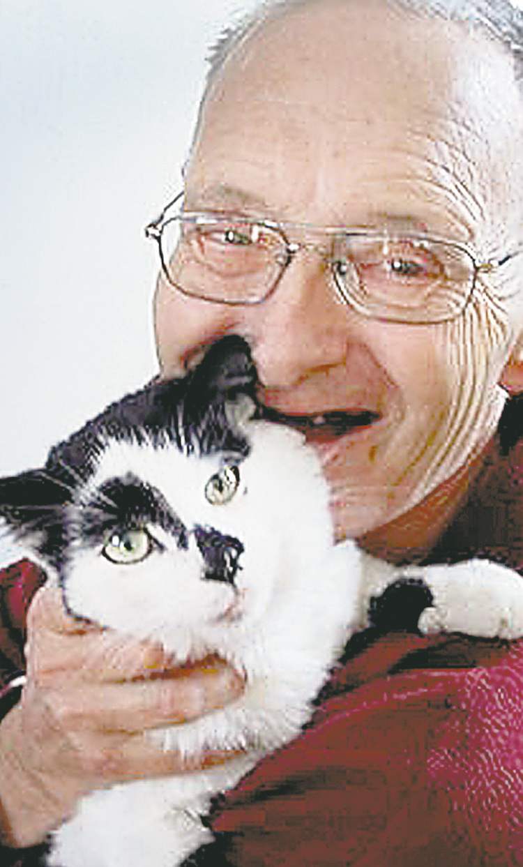 Submitted photo
An undated photo of Gary Claeys holding Papa