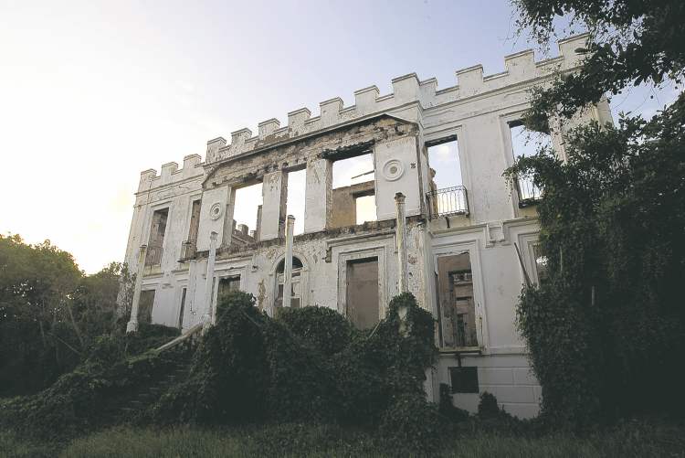 Postmedia Montreal Gazette
The gutted remains of former hotel, Sam Lord�s Castle, in St Philip, Barbados. The house was owned by Sam Lord in the 19th centruy. It is said that he was a pirate, but there is some dispute regarding this. Below, Chattel houses at Chattel Village in Holetown, Barbados. Made of wood, they were traditionally built by plantation workers, most of them former slaves, on wooden blocks, instead of a buried foundation. The Chattel Village was made to lure tourists, and is a cluster of souvenir and craft shops and restaurants.