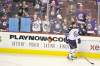 Postmedia PNG
Ian Lindsay / postmedia news Winnipeg forward Evander Kane skates by Jets supporters with signs and jerseys during warm-up before playing the Vancouver Canucks at Rogers Arena Thursday.