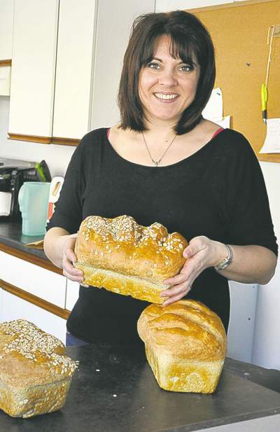CAMILLE SÉGUY / LA LIBERTE
Joanne Gobeil dans sa cuisine de Fried Green Tomatoes.