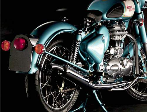 Royal Enfield’s Bullet Classic oozes old school