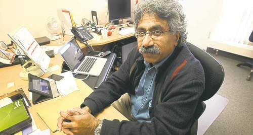 JOE BRYKSA / WINNIPEG FREE PRESS 
When John Anchan arrived in Canada, he could only find a job mopping floors. Now the U of W associate dean helps gifted kids in India reach their full potential.