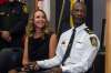 MIKE DEAL / WINNIPEG FREE PRESS
Winnipeg police chief Devon Clunis announces his retirement at the Public Safety Building alongside his wife, Pearlene Clunis.