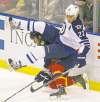 CP
J Pat Carter / the associated pressJets forward Chris Thorburn takes a tumble courtesy Panthers defenceman Erik Gudbranson during the first period Tuesday.