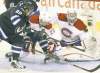 Joe Bryksa / Winnipeg Free Press Archives
Nik Antropov scores the first goal for the new Winnipeg Jets, putting one past Montreal goalie Carey Price in Game 1 at the MTS Centre on Oct. 9.