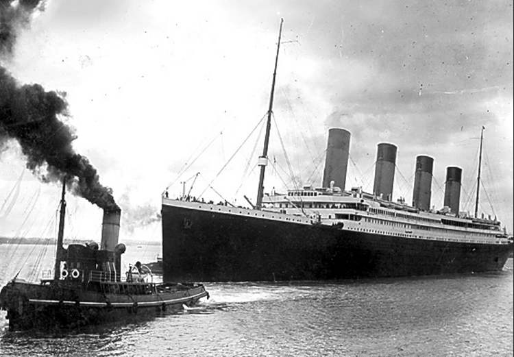 Postmedia AFP/Getty Images
The Titanic leaving Southampton on her ill-fated maiden voyage on April 10, 1912. A century on since the grandest liner ever built sank to the bottom of the ocean on its maiden voyage, the legend of the Titanic still captivates the imagination the world over.