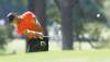 David J. Phillip / the associated press archives
Tiger Woods hits off the first fairway during the fourth round of the Masters golf tournament Sunday in Augusta, Ga.