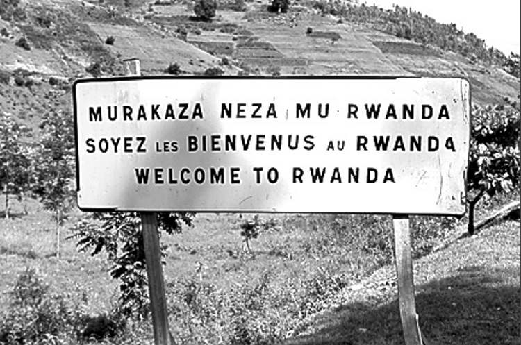 Postmedia
POSTMEDIA NEWS
A sign welcomes visitors to Rwanda at the border with Burundi.